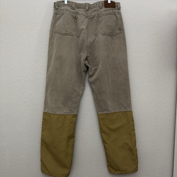 Wrangler Pro Gear Jeans Pants Mens Size 38x34 Brown Yellow Outdoor Work Rugged - Picture 6 of 14